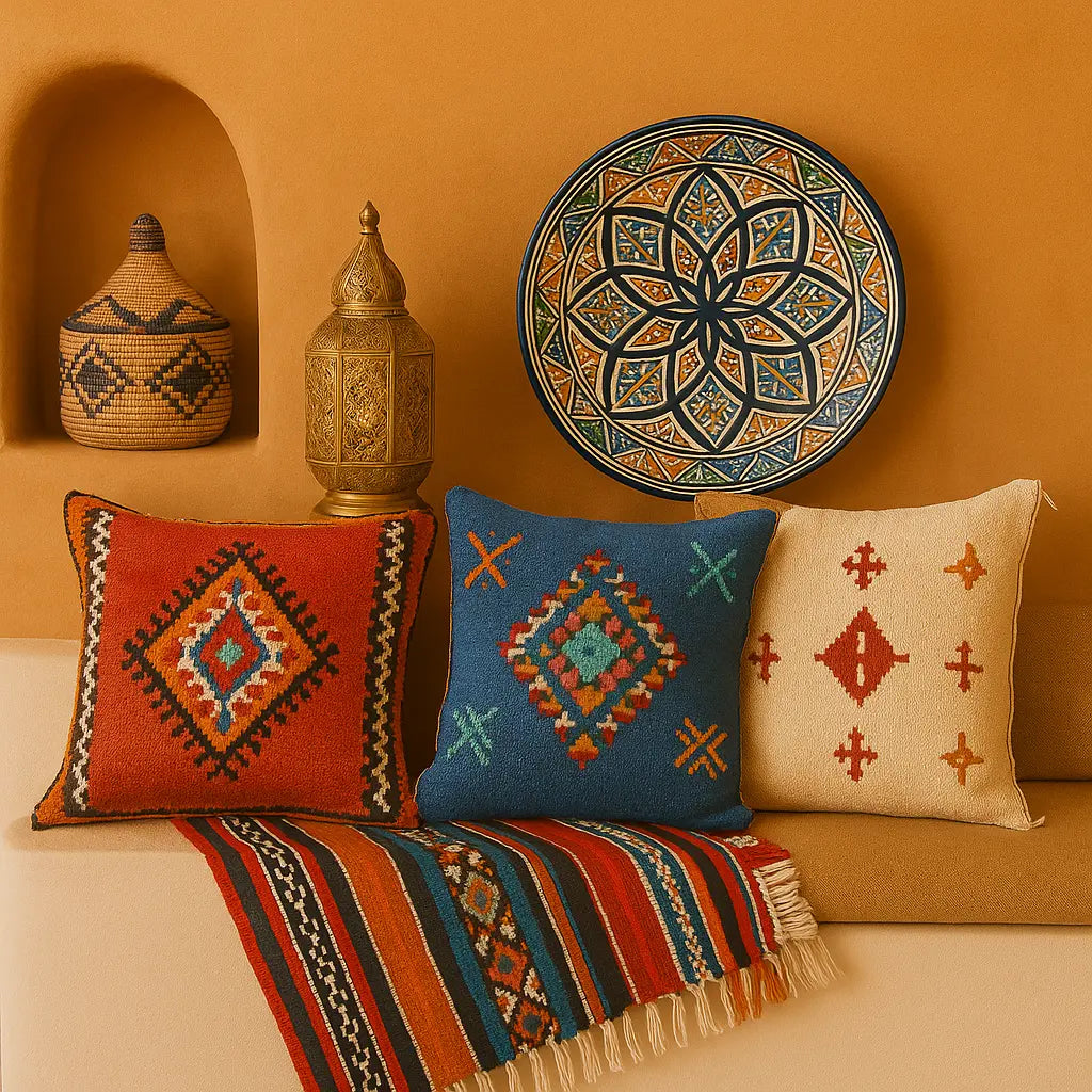 El arte da alma a tu hogar - Cojines de Sabra | Cojines Marroquíes Artesanales Hechos a Mano