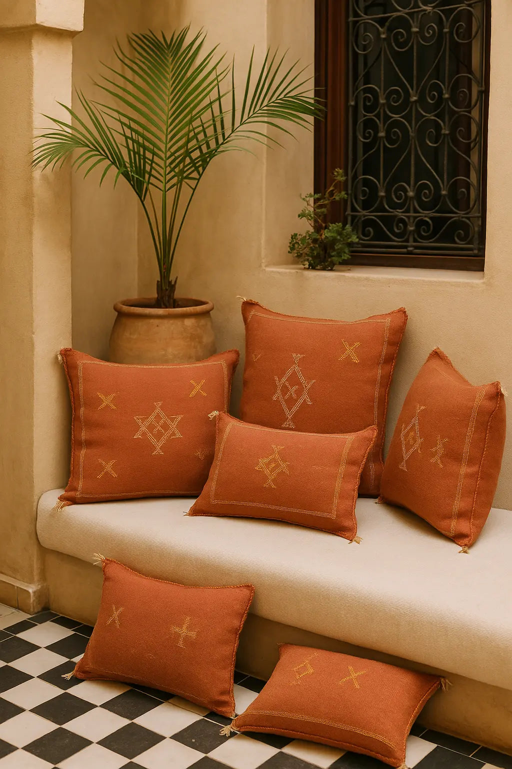 Autenticidad y Elegancia para tu Hogar - Cojines de Sabra | Cojines Marroquíes Artesanales Hechos a Mano
